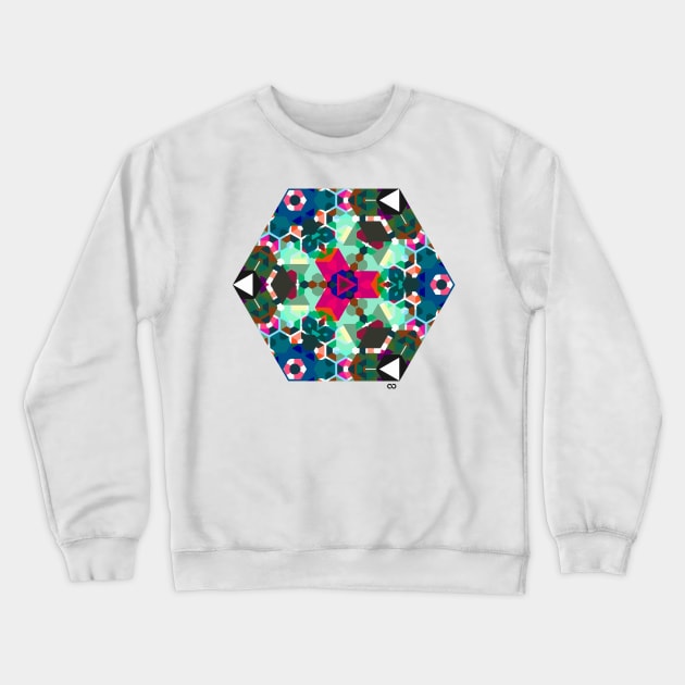 Purple Haze Kiwi Crewneck Sweatshirt by Kumikoo